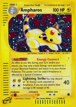 Ampharos - Expedition (Holo Rare) [EX-2]