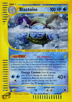 Blastoise - Expedition (Holo Rare) [EX-4]