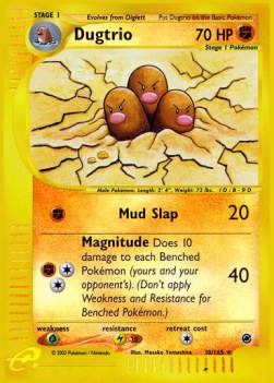 Dugtrio - Expedition (Holo Rare) [EX-10]