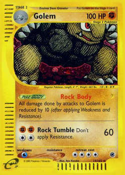 Golem - Expedition (Holo Rare) [EX-14]