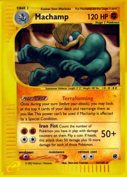 Machamp - Expedition (Holo Rare) [EX-16]