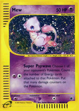 Mew - Expedition (Holo Rare) [EX-19]