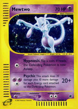 Mewtwo - Expedition (Holo Rare) [EX-20]
