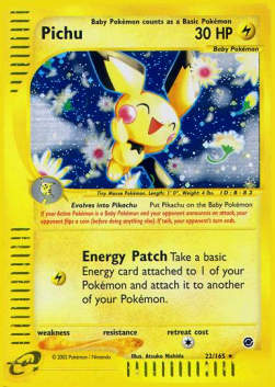 Pichu - Expedition (Holo Rare) [EX-22]
