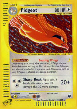 Pidgeot - Expedition (Holo Rare) [EX-23]