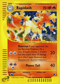 Rapidash - Expedition (Holo Rare) [EX-26]