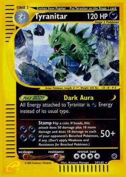 Tyranitar - Expedition (Holo Rare) [EX-29]