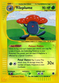 Vileplume - Expedition (Holo Rare) [EX-31]