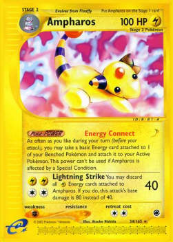 Ampharos - Expedition (Rare) [EX-34]