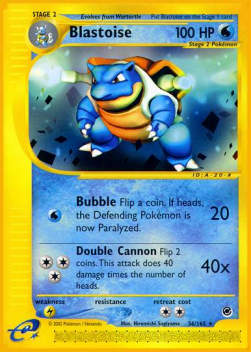 Blastoise - Expedition (Rare) [EX-36]