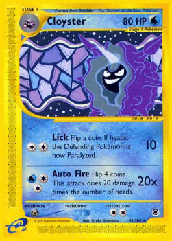 Cloyster - Expedition (Rare) [EX-42]