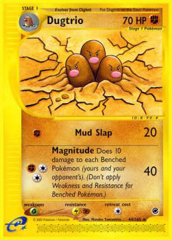 Dugtrio - Expedition (Rare) [EX-44]