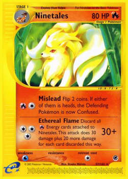 Ninetales - Expedition (Rare) [EX-57]