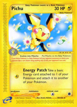 Pichu - Expedition (Rare) [EX-58]