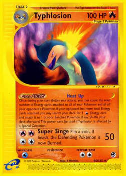 Typhlosion - Expedition (Rare) [EX-65]