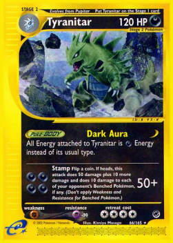 Tyranitar - Expedition (Rare) [EX-66]