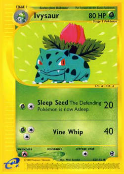 Ivysaur - Expedition (Uncommon) [EX-82]