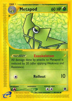 Metapod - Expedition (Uncommon) [EX-87]