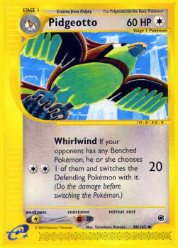 Pidgeotto - Expedition (Uncommon) [EX-88]