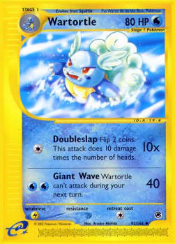 Wartortle - Expedition (Uncommon) [EX-92]
