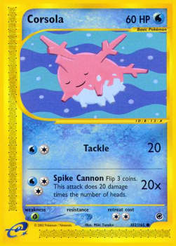 Corsola - Expedition (Common) [EX-102]