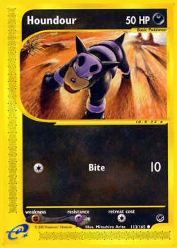 Houndour - Expedition (Common) [EX-113]
