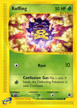 Koffing - Expedition (Common) [EX-114]
