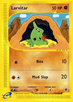 Larvitar - Expedition (Common) [EX-116]