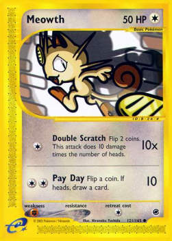 Meowth - Expedition (Common) [EX-121]