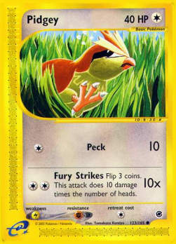 Pidgey - Expedition (Common) [EX-123]