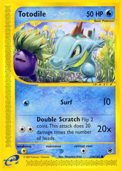 Totodile - Expedition (Common) [EX-134]