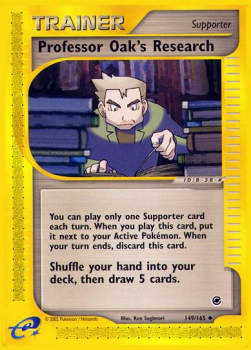 La ricerca del Professor Oak - Expedition (Uncommon) [EX-149]