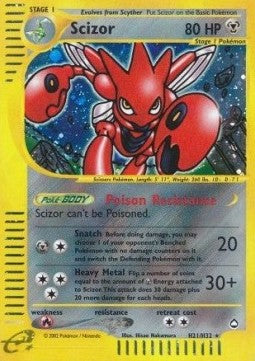 Scizor - Aquapolis (Holo Rare) [AQ-H21]