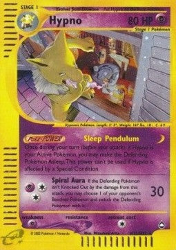 Hypno - Aquapolis (Holo Rare) [AQ-H12]
