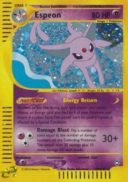 Espeon - Aquapolis (Holo Rare) [AQ-H9]