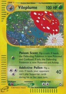 Vileplume - Aquapolis (Holo Rare) [AQ-H31]