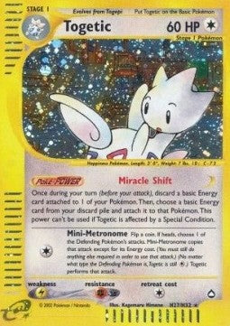 Togetic - Aquapolis (Holo Rare) [AQ-H27]