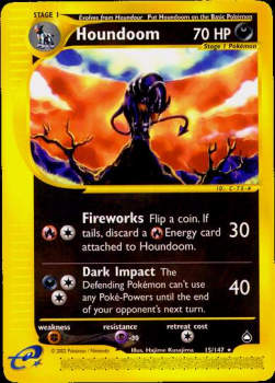 Houndoom - Aquapolis (Rare) [AQ-15]