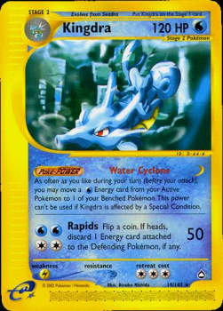 Kingdra - Aquapolis (Rare) [AQ-19]