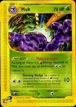 Muk - Aquapolis (Rare) [AQ-23]
