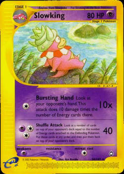 Slowking - Aquapolis (Rare) [AQ-34]