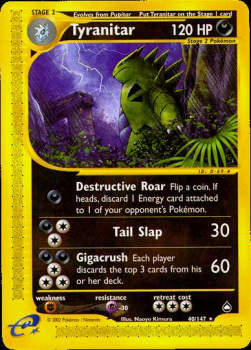 Tyranitar - Aquapolis (Rare) [AQ-40]