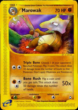 Marowak - Aquapolis (Uncommon) [AQ-54]
