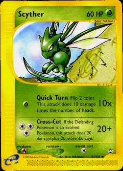 Scyther - Aquapolis (Uncommon) [AQ-57]