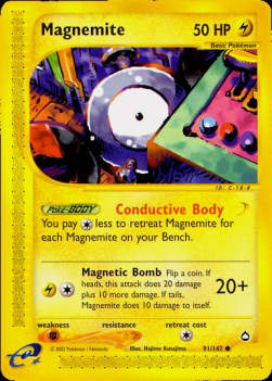 Magnemite - Aquapolis (Common) [AQ-91]