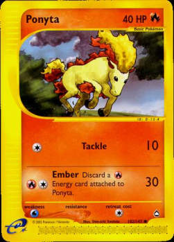 Ponyta - Aquapolis (Common) [AQ-102]