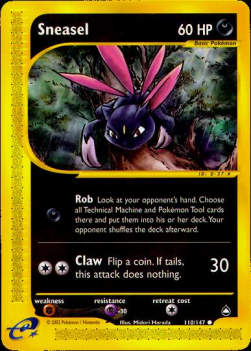 Sneasel - Aquapolis (Common) [AQ-110]