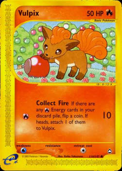 Vulpix - Aquapolis (Common) [AQ-116]
