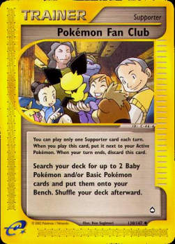 Pokémon Fan Club - Aquapolis (Uncommon) [AQ-130]