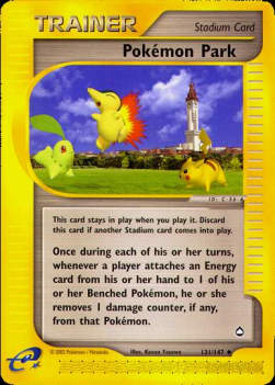 Parco Pokémon - Aquapolis (Uncommon) [AQ-131]